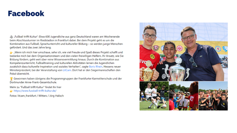 Facebook-Post vom 20. Juni 2022