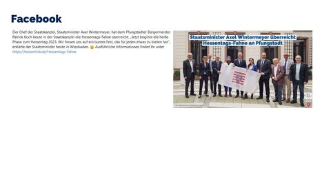 Facebook-Post vom 01.07.2022