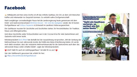 Facebook-Post vom 05.07.2022