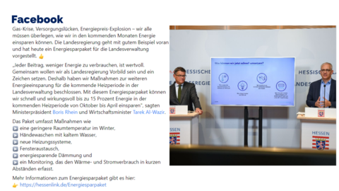 Facebook-Post vom 28. Juli 2022 Facebook-Post vom 28. Juli 2022