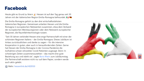 Facebook-Post vom 29. Juli 2022 Facebook-Post vom 29. Juli 2022