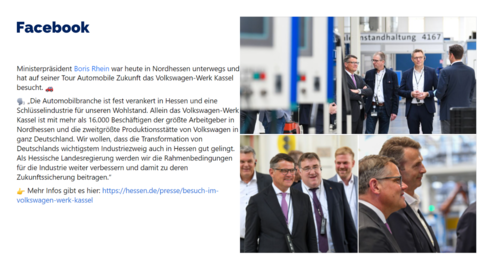 Facebook-Post vom 29. Juli 2022 Facebook-Post vom 29. Juli 2022