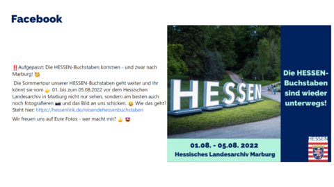 Facebook-Post vom 30. Juli 2022 Facebook-Post vom 30. Juli 2022