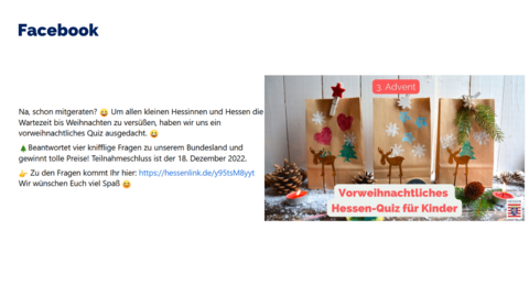 Facebook-Post von Samstag, 10. Dezember 2022 um 09:00 Facebook-Post von Samstag, 10. Dezember 2022 um 09:00