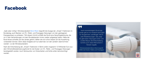 Facebook-Post von Mittwoch, 14. Dezember 2022