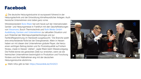 Facebook-Post von Dienstag, 14. März 2023 um 18:12