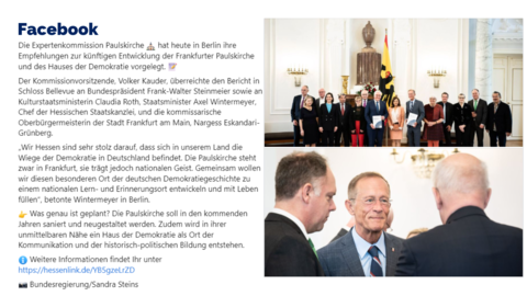 Facebook-Post vom 21.04.2023