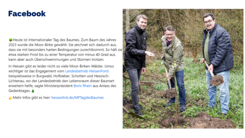 Facebook-Post vom 25.04.2023 Facebook-Post vom 25.04.2023