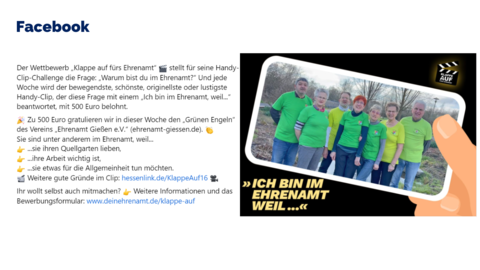 Facebook-Post vom 18.06.2023