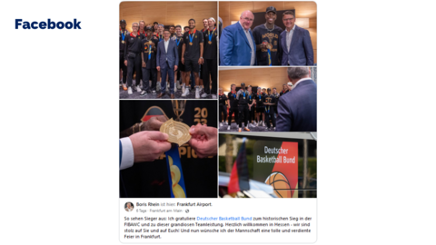 Facebook-Post vom 12. September 2023