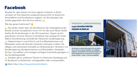 Facebook Post vom 16. November 2023 um 16:06 Uhr