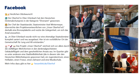 Facebook-Post vom 19. Dezember 2023