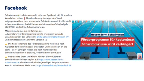 Facebook-Post von Montag, 8. Januar 2024 um 12:00