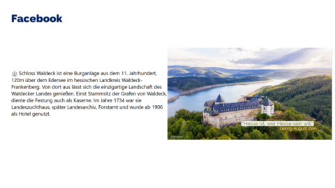 Facebook-Post vom 01. März 2024