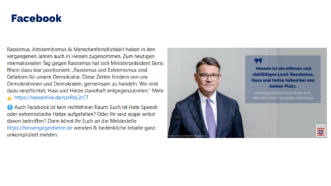 Facebookpost vom 21.März.2024