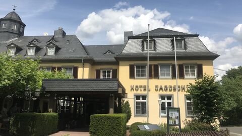 Das Jagdschloss von außen