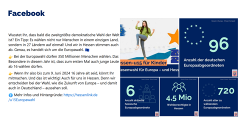 Facebook-Post vom 05. Juni 2024