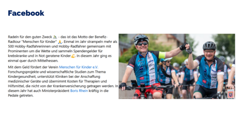 Facebook-Post vom 08.07.24