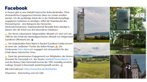 Facebook-Post vom 29. August 2024