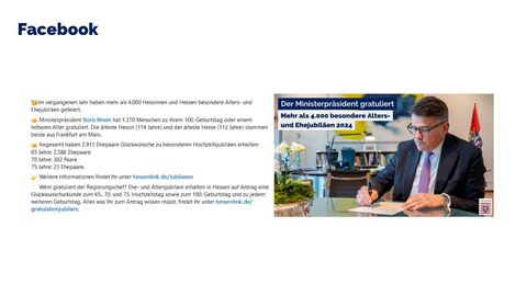 Facebook-Post vom 08.01.2025