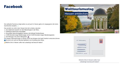 Facebook Post vom 27. September 2024