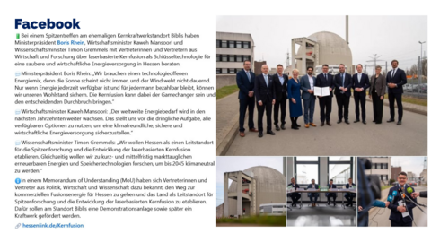 Facebook-Post vom 13. März 2025