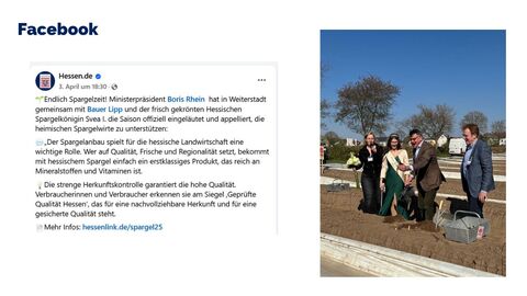 Facebook-Post vom 3. April 2025