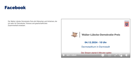 Facebook Post vom 04. Dezember 2024