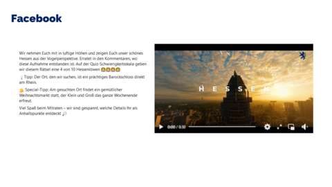 Facebook Post vom 06. Dezember 2024