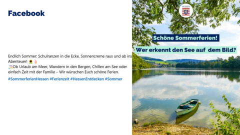 Facebook-Post vom 4. Juli 2025