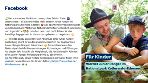 Facebook-Post vom 10. Juli 2025