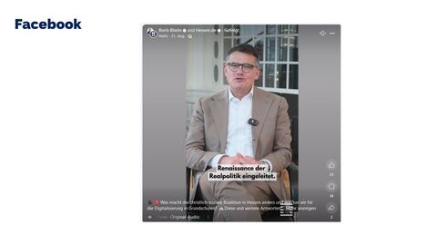 Facebook-Post vom 21. August 2025