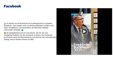 Facebook-Post vom 14.10.2025