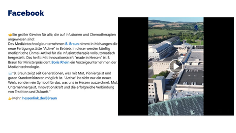 Facebook Post vom 27. Oktober 2025 