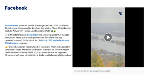 Facebook Post vom 31. Oktober 2025 