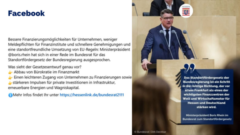 Facebook Post vom 21. November 2025