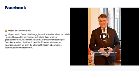 Facebook Post vom 5. Dezember 2025