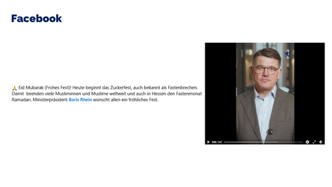 Facebook Post vom 20.03.2026 