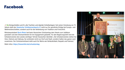 Facebook Post vom 12. April 2026
