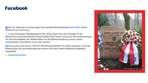 Facebook-Post vom 27. März 2026
