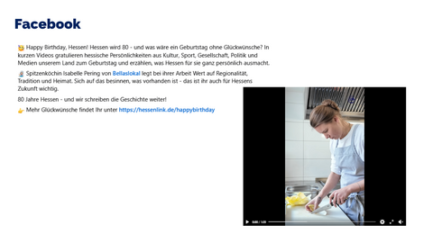 Facebook Post vom 05. Mai 2026