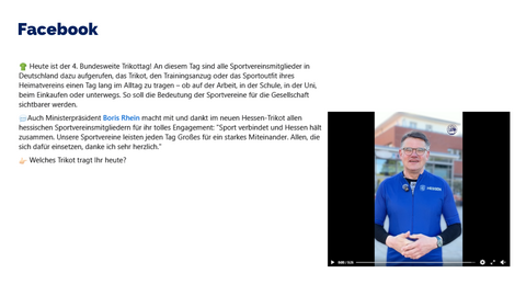 Facebook-Post vom 13. Mai 2026