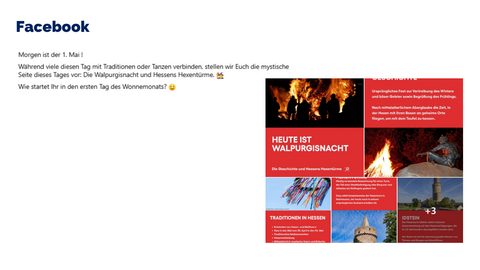 Facebook Post vom 30. April 2026