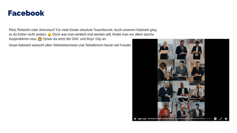 Facebook Post vom 23. April 2026