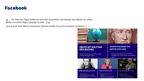 Facebook Post vom 23. April 2026