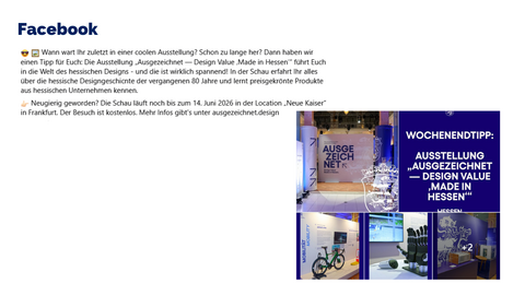 Facebook Post vom 06.06.26