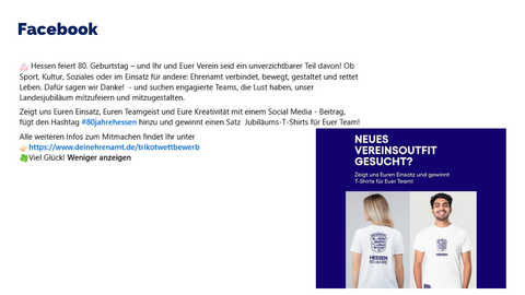 Facebook-Post vom 28.Mai.2026 
