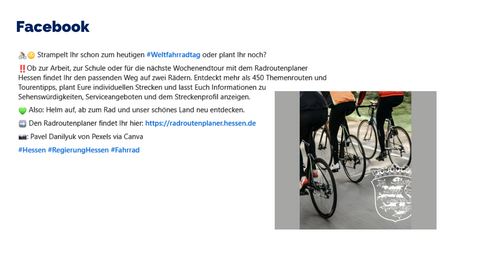 Facebook Post vom 03.06.26