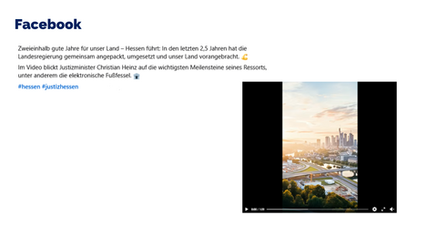 Facebook Post vom 06.06.26