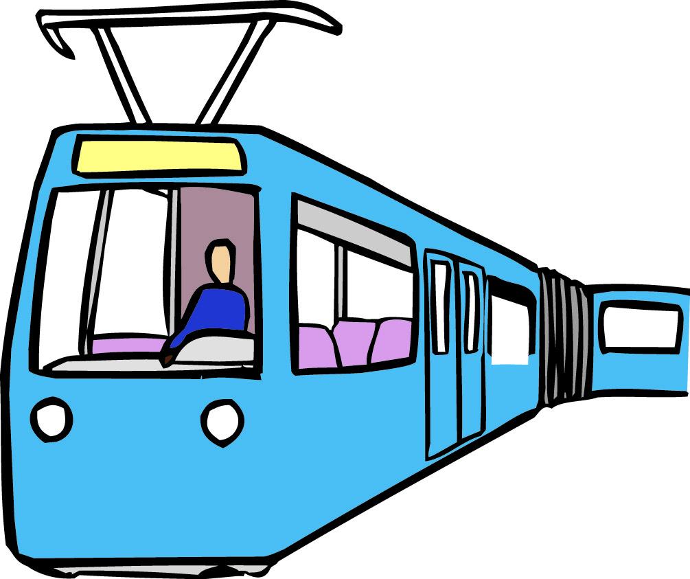 Straßen-Bahn Eine Straßen-Bahn
